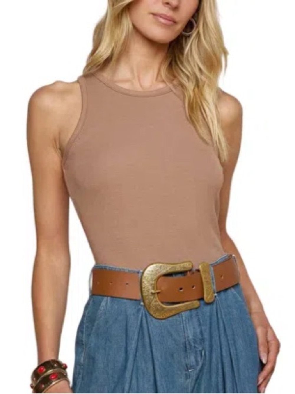Nia Racerback Tank by L'AGENCE in size S